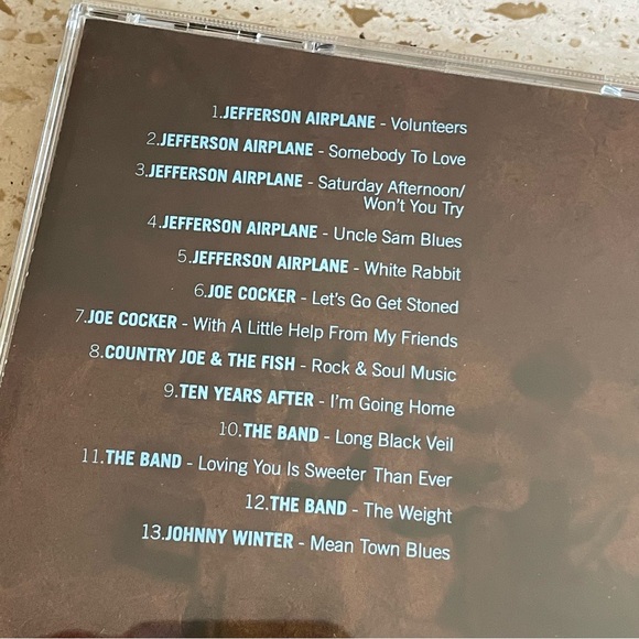 Vintage Woodstock CD Collection - Brown and Orange - Picture 10 of 16